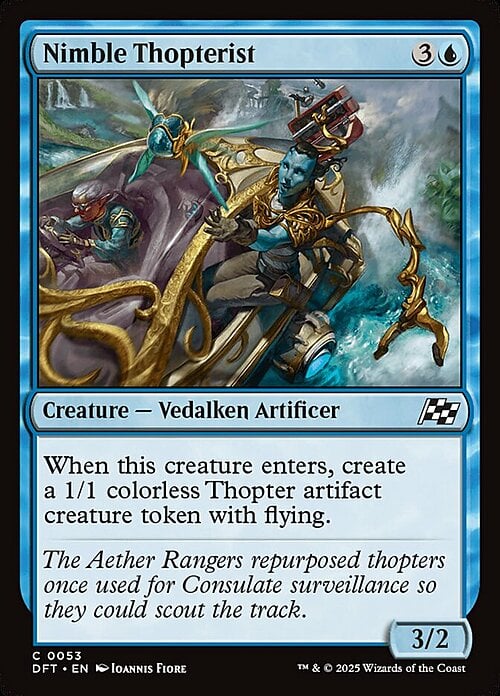 Nimble Thopterist Card Front