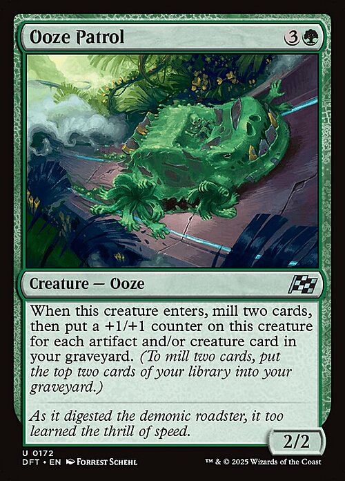 Ooze Patrol Card Front