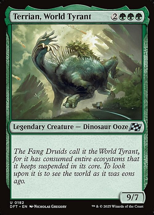 Terrian, World Tyrant Card Front