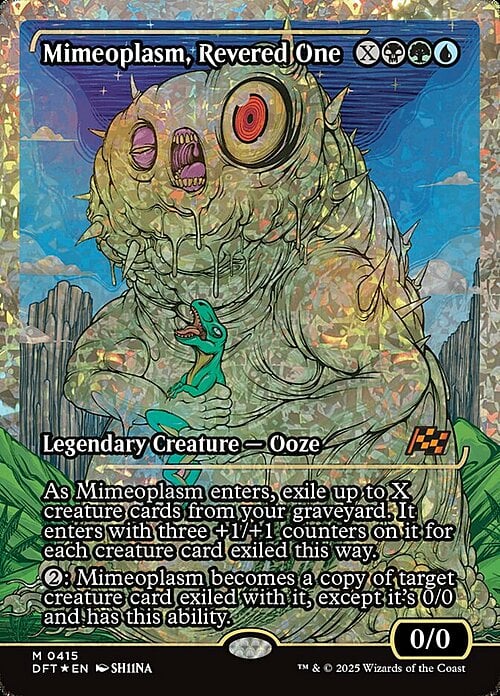 Mimeoplasm, Revered One Card Front