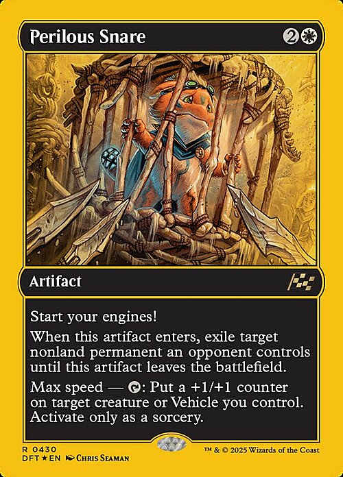 Perilous Snare Card Front