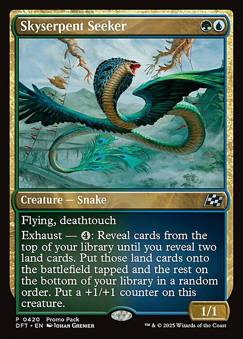 Skyserpent Seeker Card Front