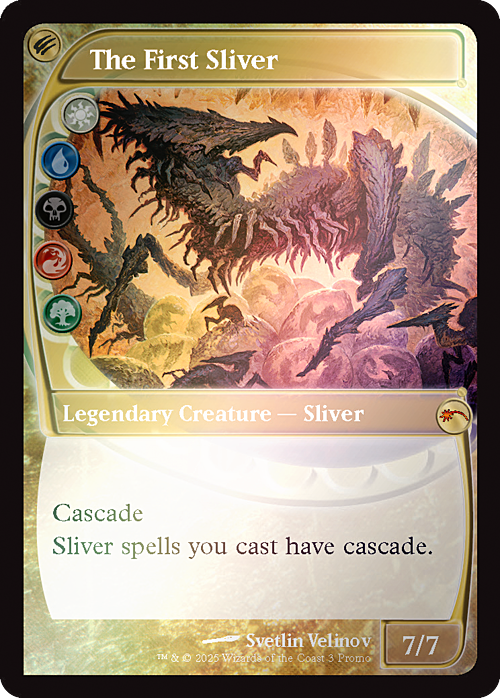 The First Sliver Card Front