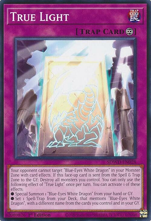 True Light Card Front