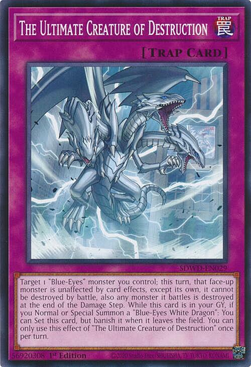 The Ultimate Creature of Destruction Card Front