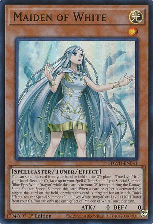 Maiden of White Card Front