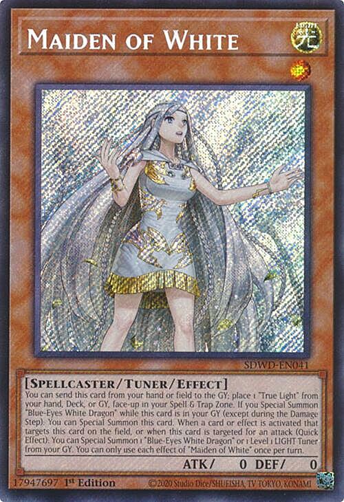 Maiden of White Card Front