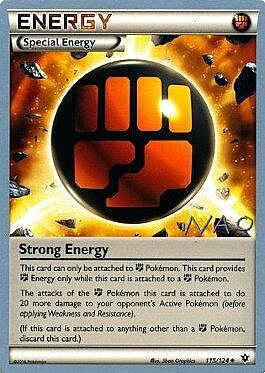 Strong Energy Card Front