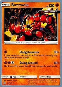 Buzzwole Card Front