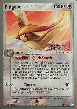 Pidgeot Card Front