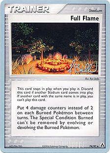 Full Flame Card Front