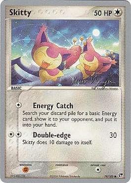 Skitty Card Front