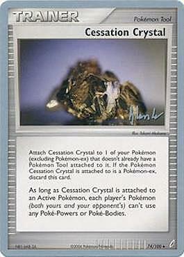 Cessation Crystal Card Front