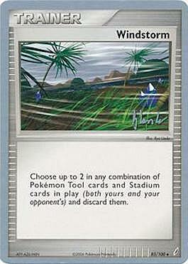 Windstorm Card Front