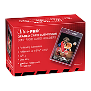 Ultra Pro | Graded Card Submission 1/2" Lip Semi-Rigid Tall Card Holders Case
