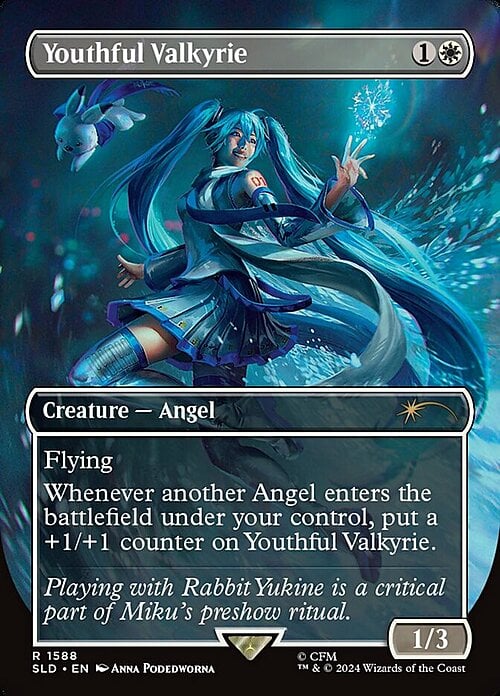 Youthful Valkyrie Card Front