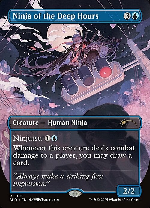 Ninja of the Deep Hours Card Front