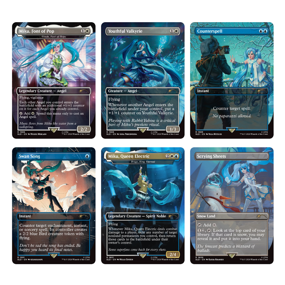 Secret Lair Drop Series: Winter Superdrop 2025: Secret Lair x Hatsune Miku: Winter Diva Set