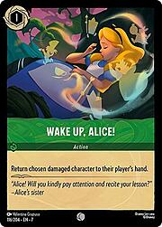 Alice, Svegliati!