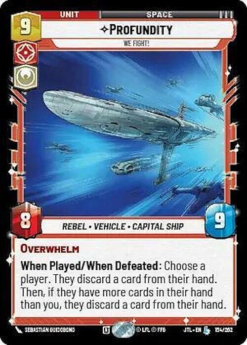 Profundity - We Fight! Card Front