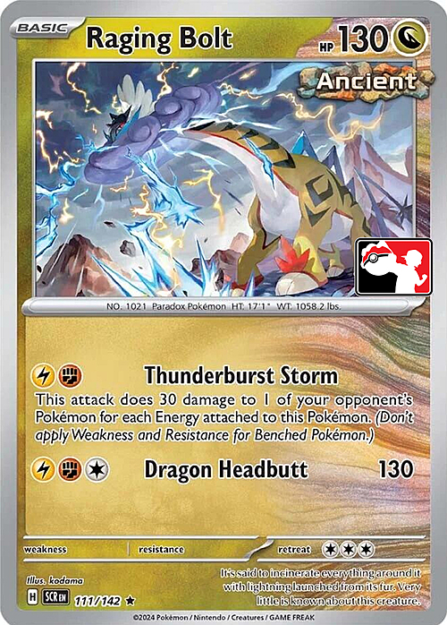 Raging Bolt Card Front