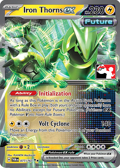 Iron Thorns ex Card Front