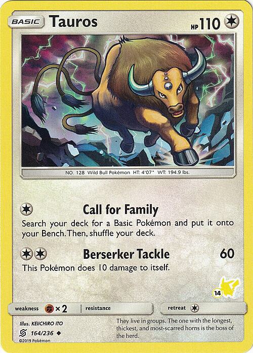 Tauros Card Front