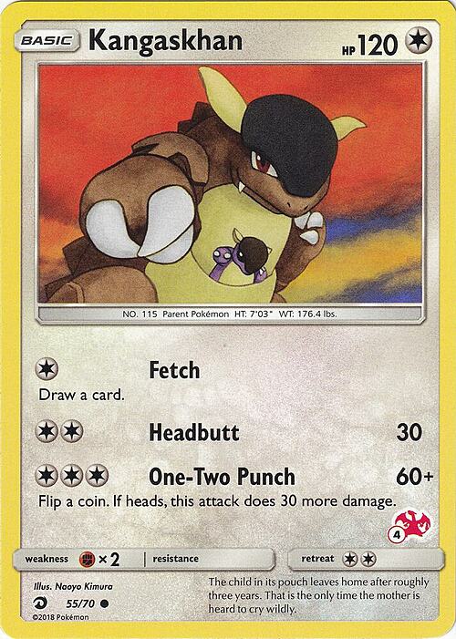 Kangaskhan Card Front