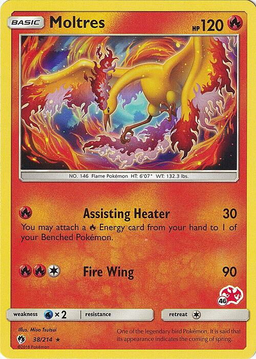 Moltres Card Front