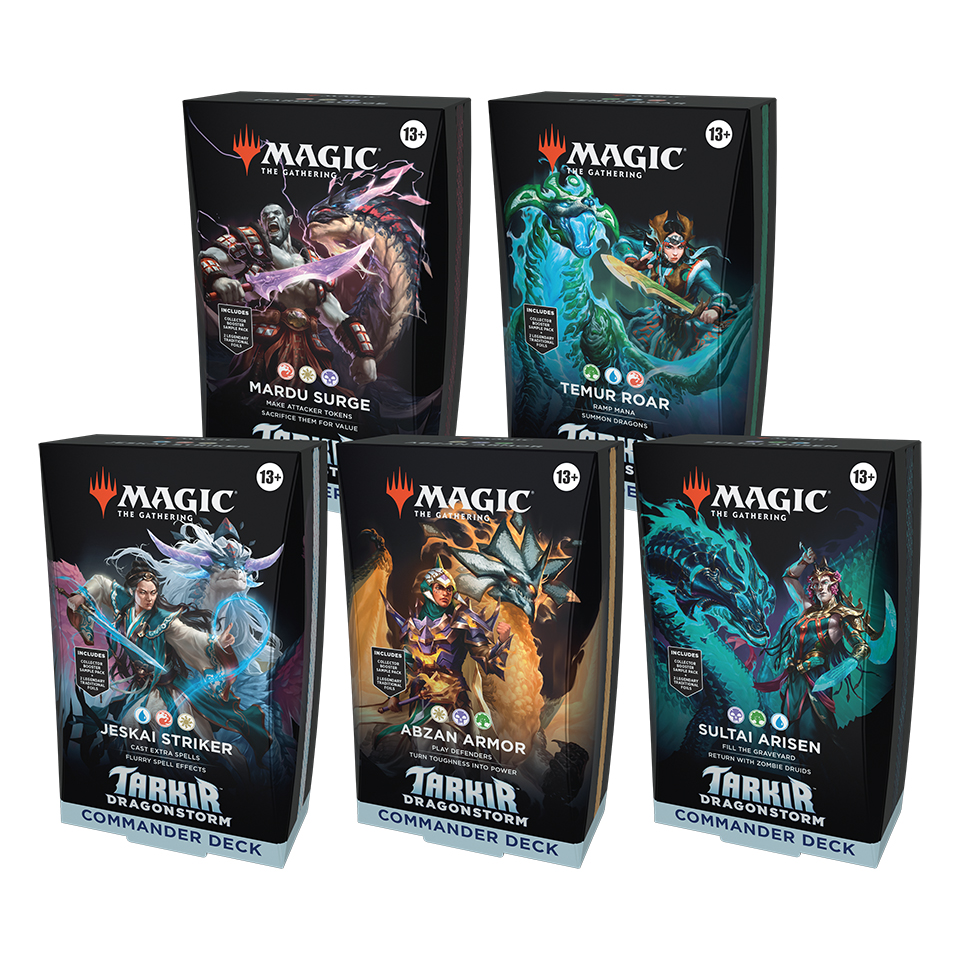 Commander: Tarkir Dragonstorm | Commander Deck Set