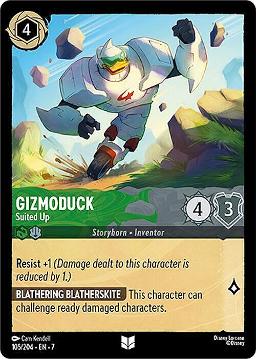 Gizmoduck - Suited Up Card Front