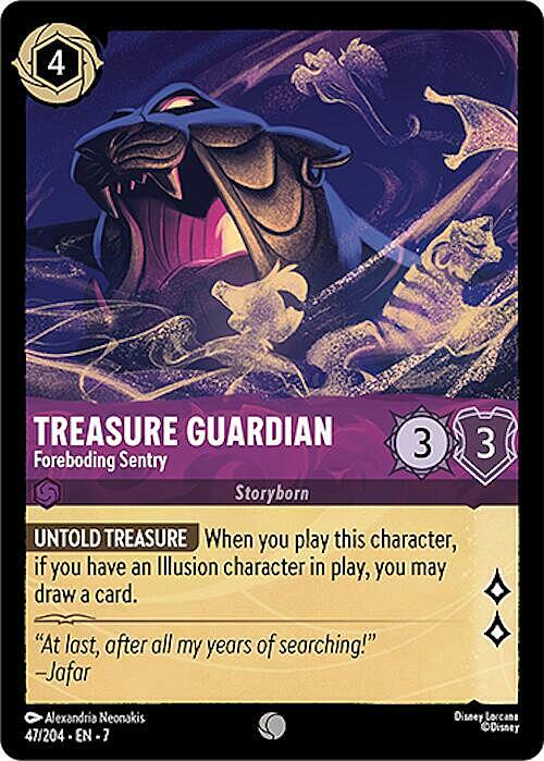 Treasure Guardian - Foreboding Sentry Card Front