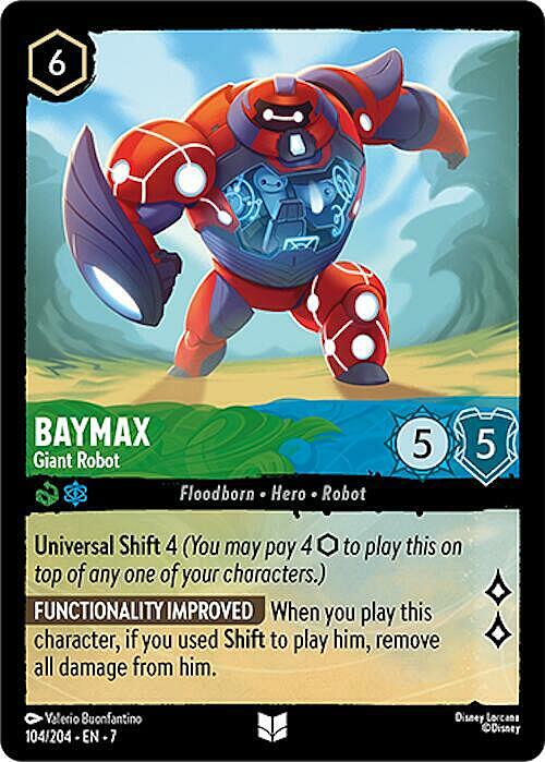 Baymax - Giant Robot Card Front