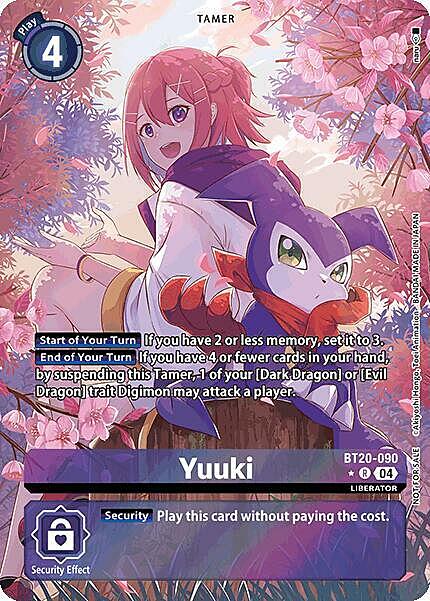 Yuuki Card Front