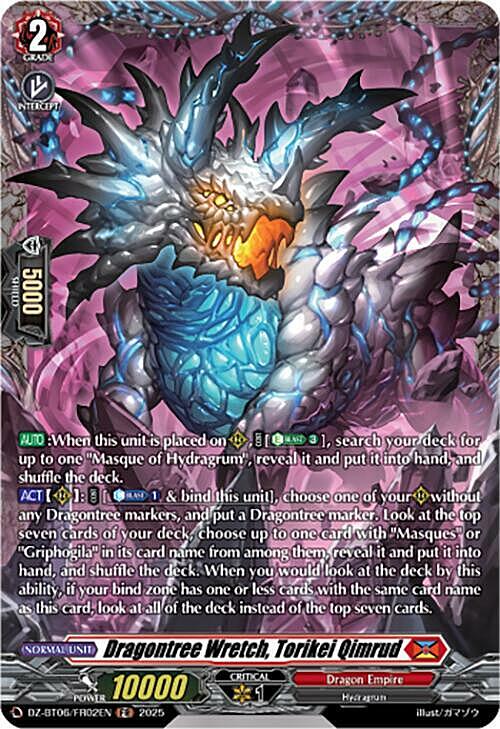 Dragontree Wretch, Torikei Qimrud Card Front