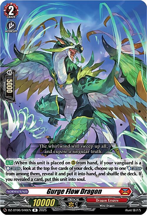 Gurge Flow Dragon Card Front