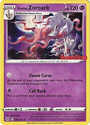 Zoroark di Hisui [Doom Curse | Call Back]