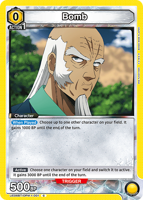 Bomb Card Front