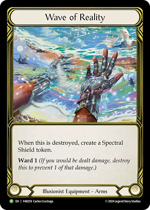 Wave of Reality Card Front