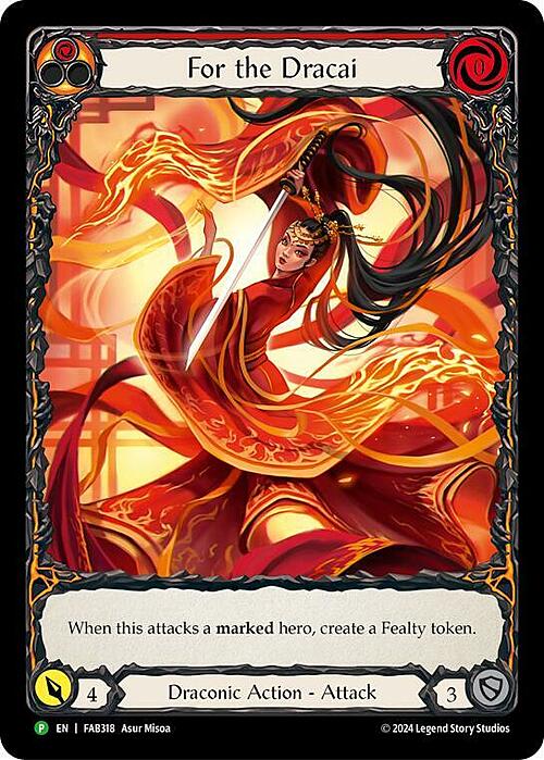 For the Dracai Card Front