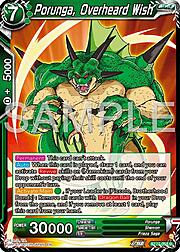 Porunga, Overheard Wish