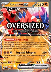 Koraidon ex [Dino Cry | Wild Impact]