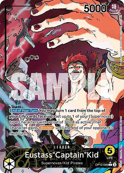 Eustass"Captain"Kid Card Front