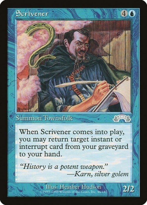 Scrivener Card Front