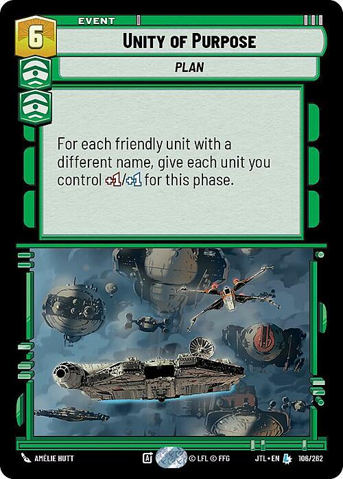 Unity of Purpose Card Front