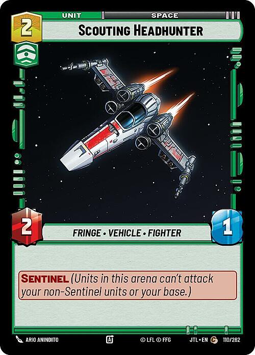 Scouting Headhunter Card Front