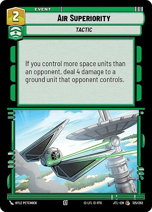Superiorità Aerea Card Front
