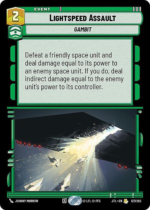 Lightspeed Assault Card Front