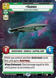 Raddus - Holdo's Final Command