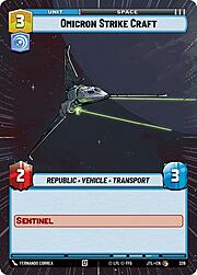 Omicron Strike Craft
